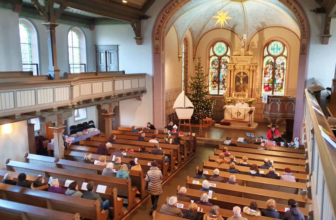Vereinigungsgottesdienst in Gröditz