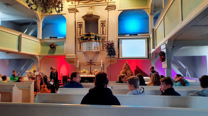 Jugendgottesdienst zum Konfitag 2021 in Purschwitz