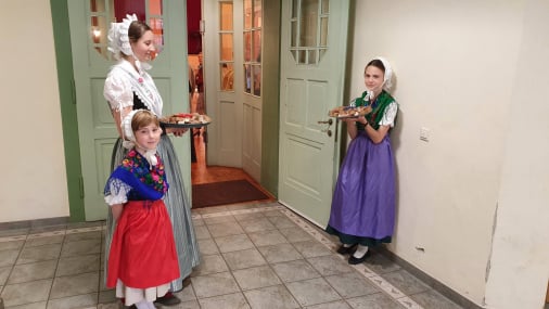 Begrüßung im Konzert- und Ballhaus