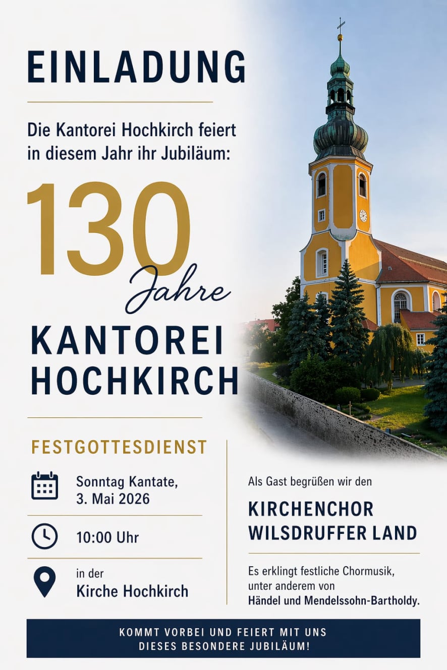 130 Jahre Kantorei
